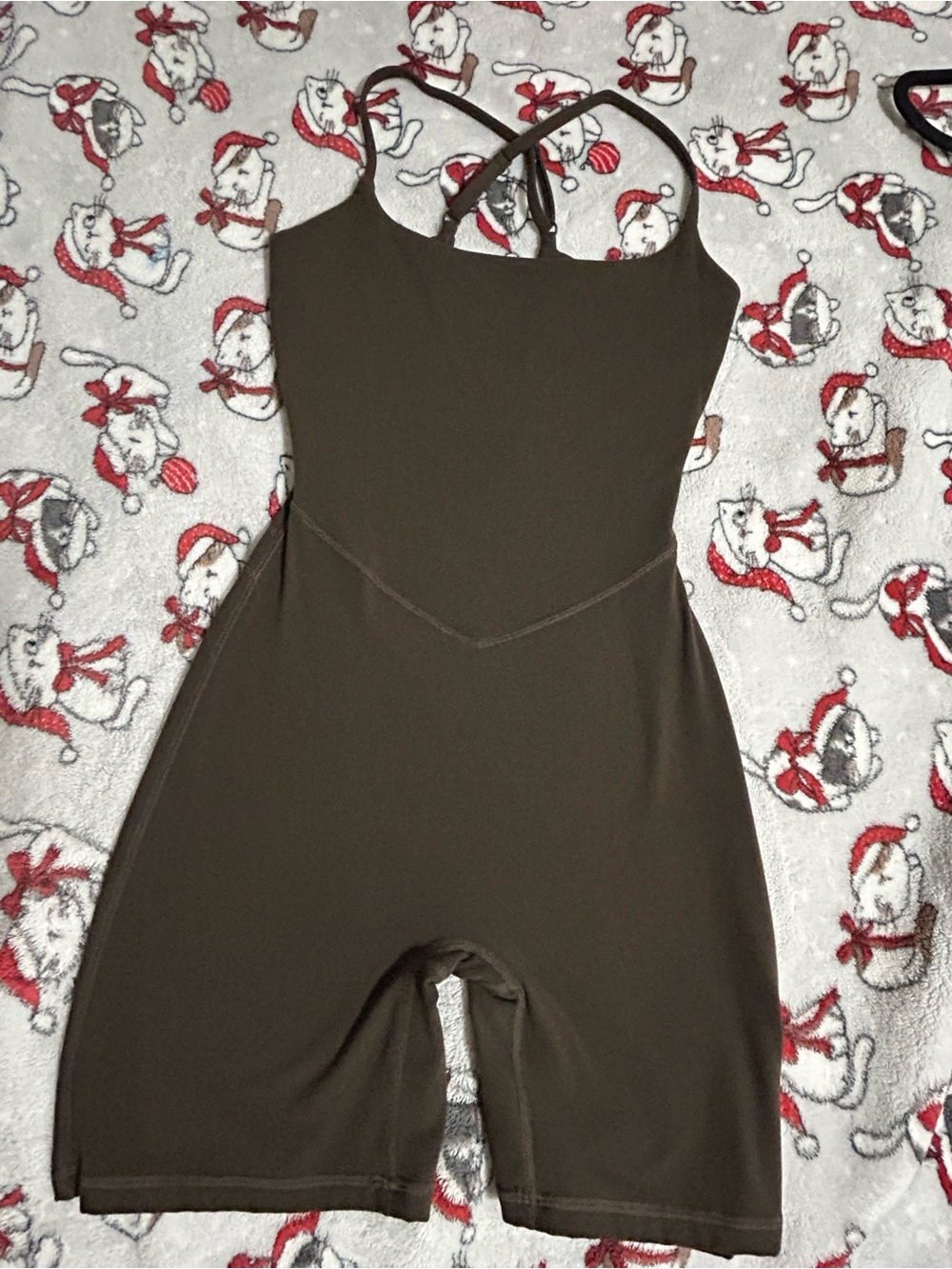 BuffBunny Legacy Bodysuit 6” - Cold Brew SMALL